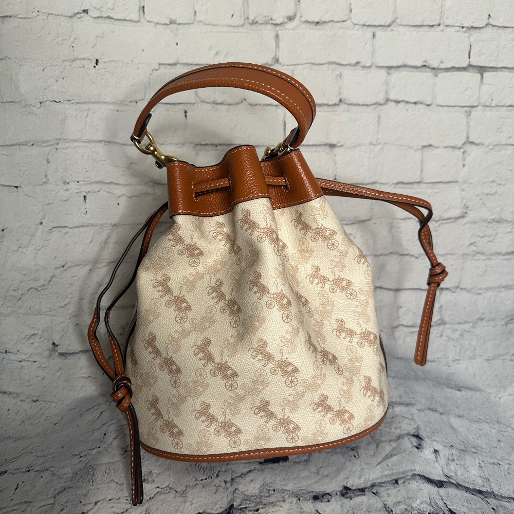 Coach bucket bag
